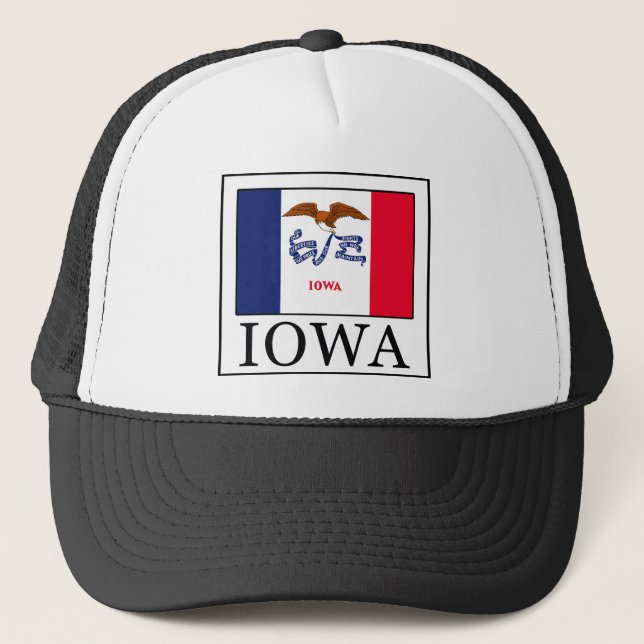 Iowa Truckerkappe (Vorderseite)