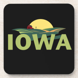 Iowa USA Getränkeuntersetzer