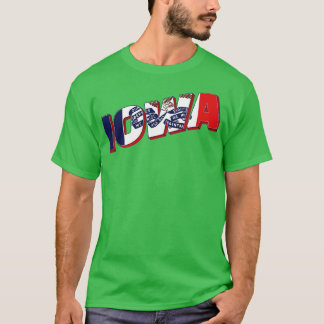 Iowa Vintager Retro-Souvenir 2 T-Shirt