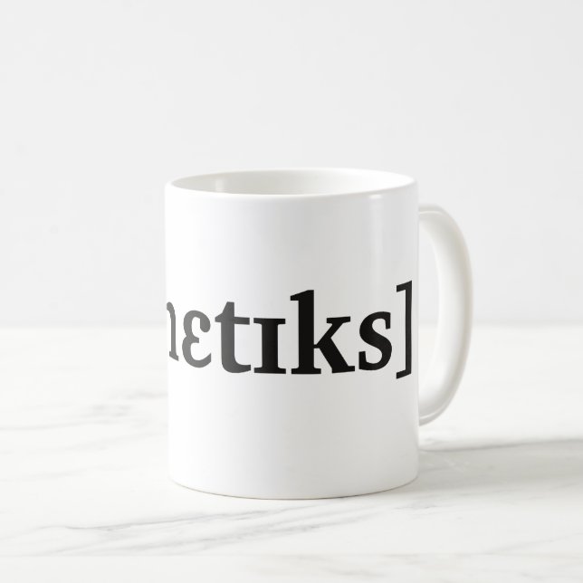 IPA-Phonetik Kaffeetasse (VorderseiteRechts)