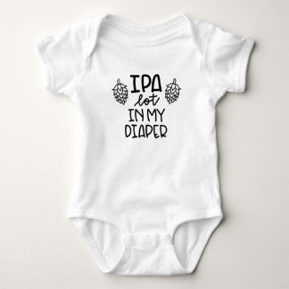 IPA viel in meinem Windelkarosserieanzug Baby Strampler