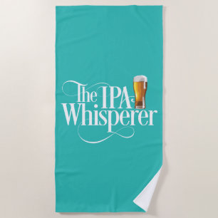 IPA Whisperer Beach Handtuch