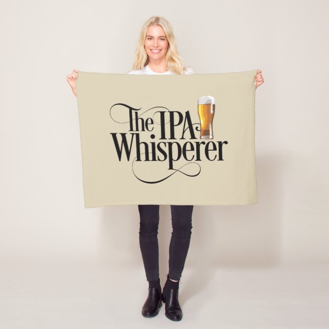 IPA Whisperer Fleece Blanket (Beispiel)