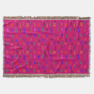 IPA-Zeichen, roter Hintergrund Decke