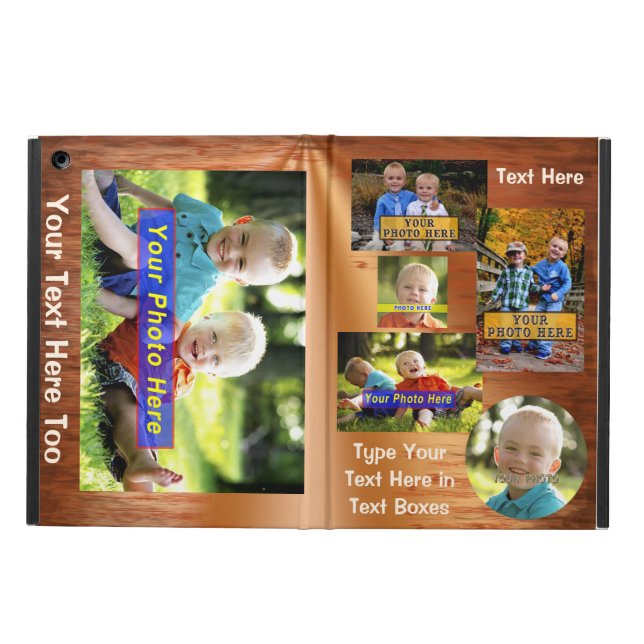 iPad Air-Hülse, Foto-Collage iPad Fall (Vorderseite)