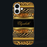 iPad Elegant Classic Gold Mixed Animal Print title_seo2<br><div class="desc">Elegant Classy Gold Black Tiger Zebra Leopard Animal Print iPad Fall</div>