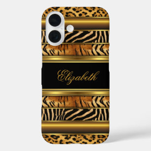 iPad Elegant Klassisch Gold Gemischter Tierdruck title_seo2