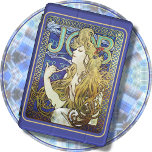 IPAD-FALL - Alphonse Mucha - Vintag 1896 - JOB iPad Pro Cover<br><div class="desc">Dieses iPad-Gehäuse zeigt ein Vintages Kunstbild des Jugendstil-Künstlers Alphonse Mucha aus dem Jahr 1896. Hier auf dem iPad 10, 2 Zoll Gehäuse. Erhältlich in der Auswahl von verschiedenen iPad Modellen. Tippen Sie dazu den gewünschten Schriftart oder ein zusätzliches Bild oder ein Logo ein. Tippen Sie den benutzerdefinierten Text in den...</div>