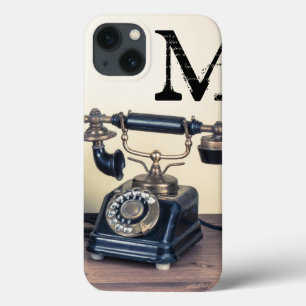 IPAD-Fall für den Retro-Retro-Retro-Telep-Monogram Case-Mate iPhone Hülle