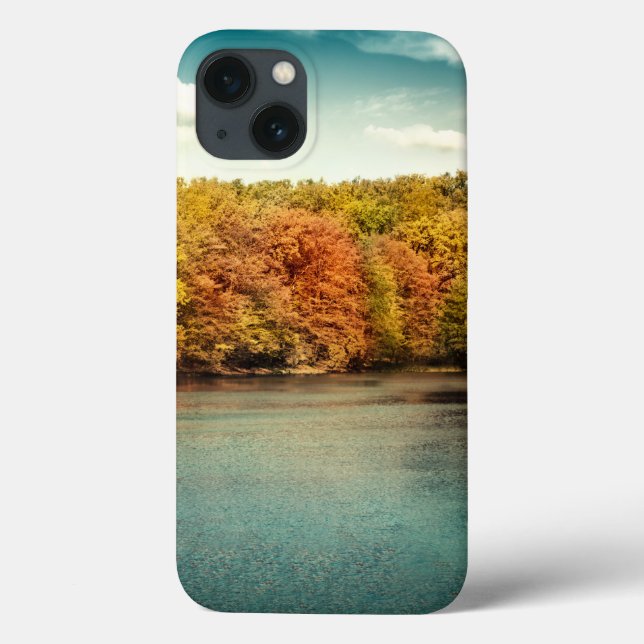 IPAD-Fall für Seewald-Bäume Case-Mate iPhone Hülle (Rückseite)