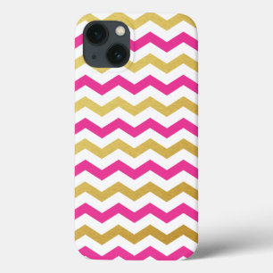 iPad-Fall für Zickzack Gold und Rosa Muster Case-Mate iPhone Hülle