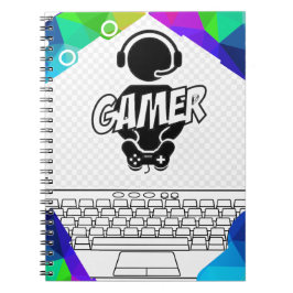 IPAD-FALL "Gamer" Notizblock