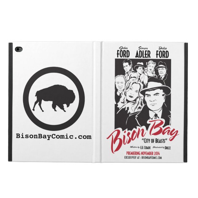 iPad Fall, weiß (Außenansicht)