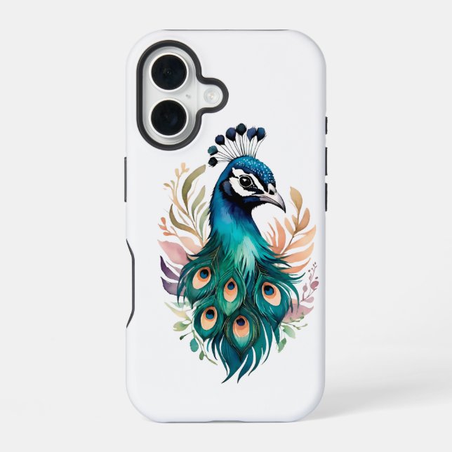iPad-Hülle Pfau iPhone 16 Hülle (Rückseite)