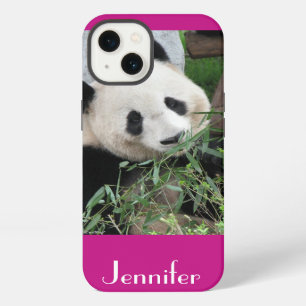 iPad Mini Retina-Hülle Giant Panda Rosa Hintergrun iPhone Hülle