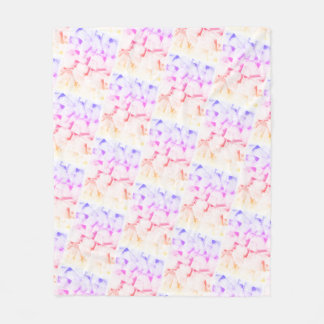 Ipanema Briefmarke Art Heart Sticker Fleecedecke