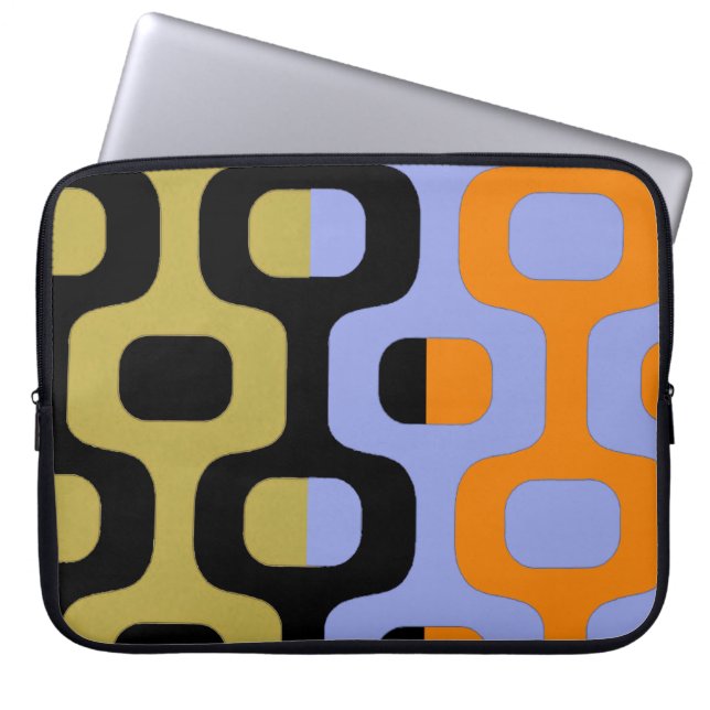 Ipanema farbene Promenade Laptopschutzhülle (Vorderseite)