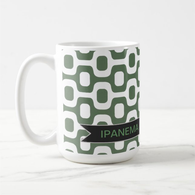 Ipanema, rio de janeiro, Bürgersteig Kaffeetasse (Links)