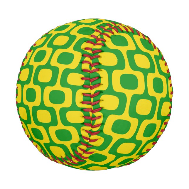 Ipanema Sidewalk Pattern, Beach Pattern, Brazil Baseball (Schrägansicht)