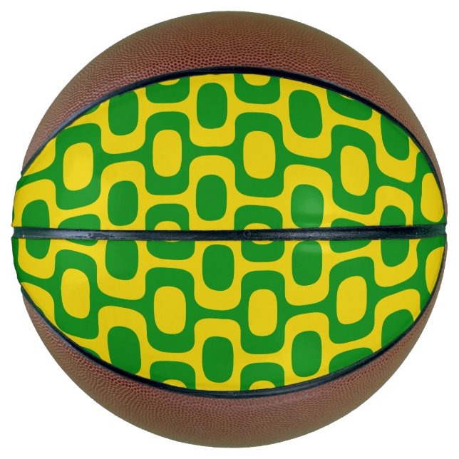 Ipanema Sidewalk Pattern, Beach Pattern, Brazil Basketball (Vorderseite)