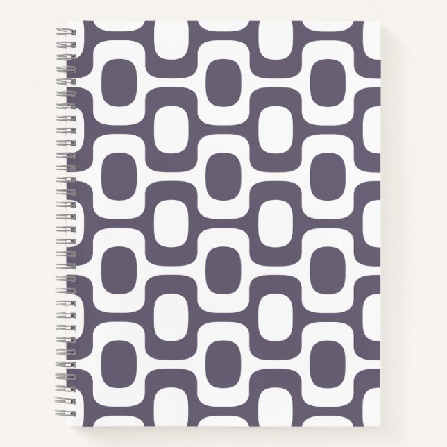 Ipanema Sidewalk Pattern, Beach Pattern, Brazil Notizbuch (Vorderseite)