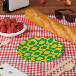 Ipanema Sidewalk Pattern, Beach Pattern, Brazil Pappteller