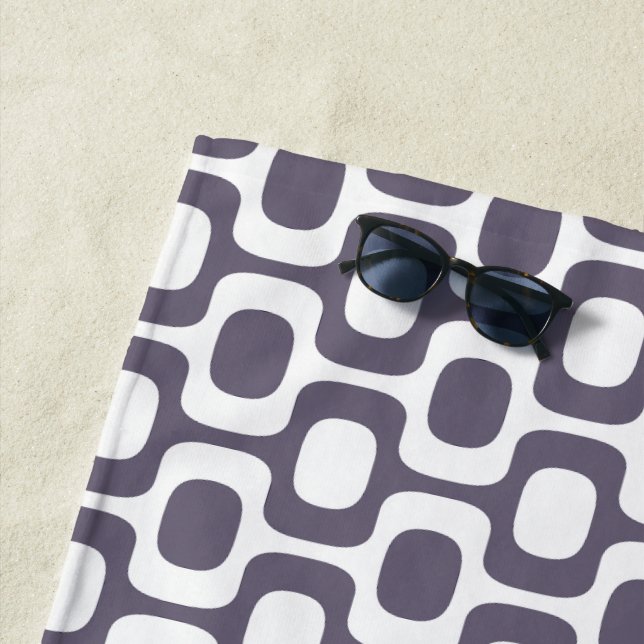 Ipanema Sidewalk Pattern, Beach Pattern, Brazil Strandtuch (Beispiel)