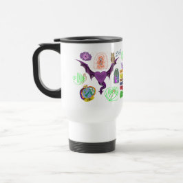 Iphelia Symbologie-Reise-Tasse Reisebecher