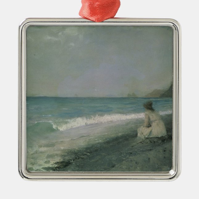 Iphigenia bei Tauris, 1893 Silbernes Ornament (Vorne)