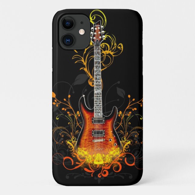 iPhone 11 Case-Guitar Case-Mate iPhone Hülle (Rückseite)