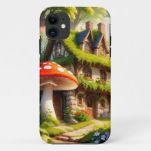 iPhone 11 champignons Coque thème