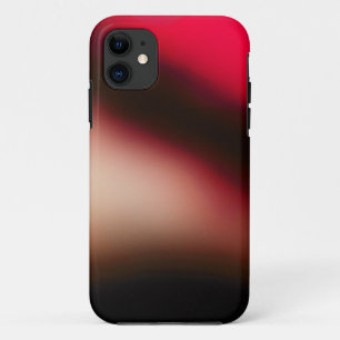 iPhone 11 Coque Abstrait-Mate de Red Explorer