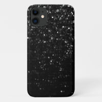 iPhone 11 Coque Black Crystal Bling Strass