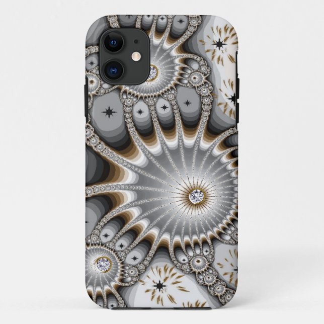 iPhone 11 Coque de conception Abstrait pour iPhone5 Rhinesto (Dos)