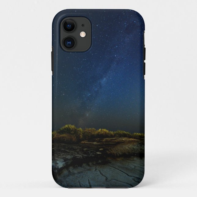 iPhone 11 Coques avec un ciel étoilé (Dos)