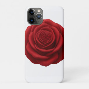 iPhone 11 Pro Hülle - Rote Rosenblüte