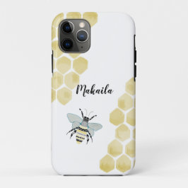 iPhone 11 Pro Zen Doodle Bee Case
