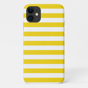 iPhone 11 Stripes été Citron jaune iPhone, Plus, Pro Coque