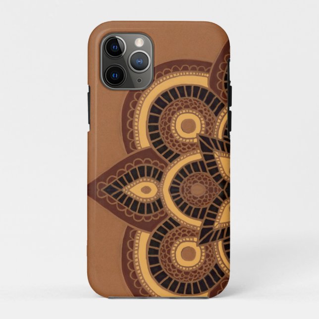 iPhone 11Pro Fall Tribal geometrisches Muster Case-Mate iPhone Hülle (Rückseite)
