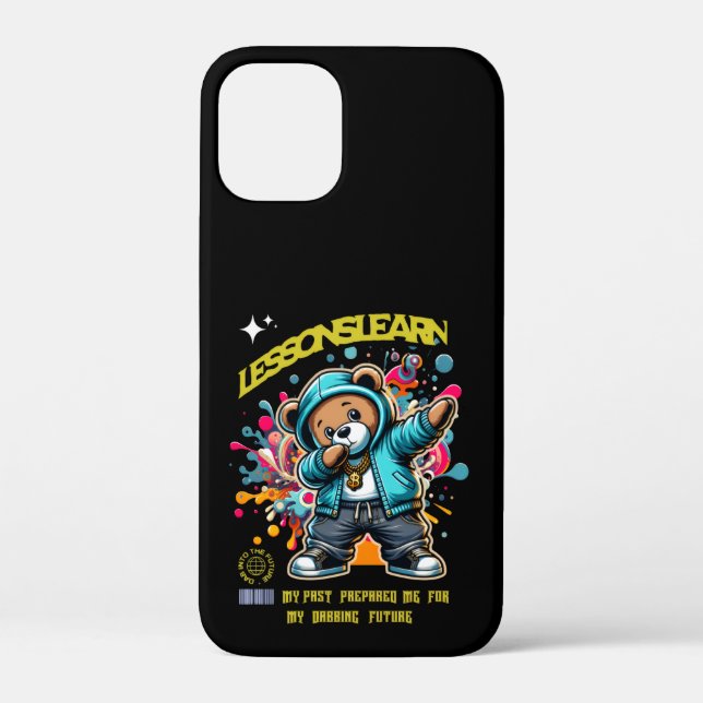 IPHONE 12 DABBING FUTURE LESSONS LEARN CASE (Rückseite)