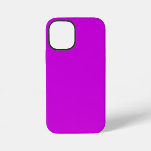 iPhone 12 Mini Coque Neon violet brillant