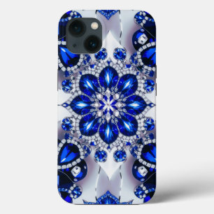 iPhone 13 Case-Mate mit blauen weißen Farben Hülle