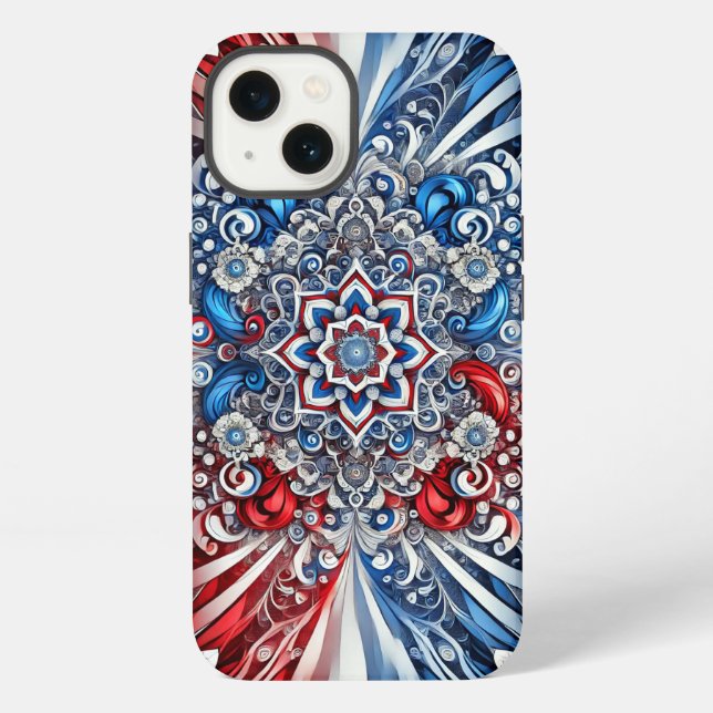 iPhone 13 Case-Mate mit französischen Farben Hülle (Rückseite)