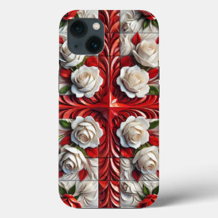 iPhone 13 Case-Mate mit Rose Design Case-Mate iPhone Hülle