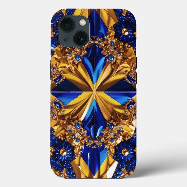 iPhone 13 Case-Mate mit Schweden Farben Hülle (Rückseite)