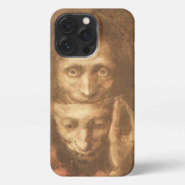 iPhone 13 Pro Case Männer Halloween Hülle (Rückseite)
