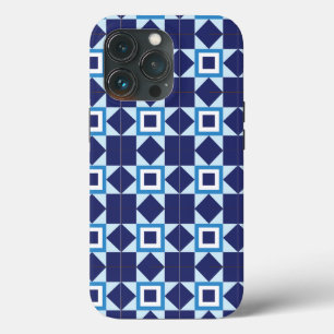 iPhone 13 Pro Hüllen blau dunkle Sterne Textur