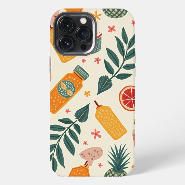 Iphone 13 Pro Max Sommer-Case Hülle (Rückseite)