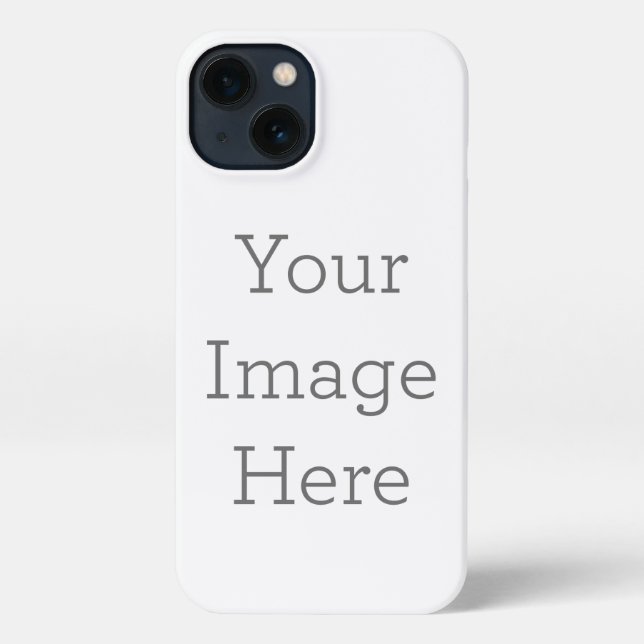 iPhone 13 Slim Fit Hülle, Glänzend (Rückseite)