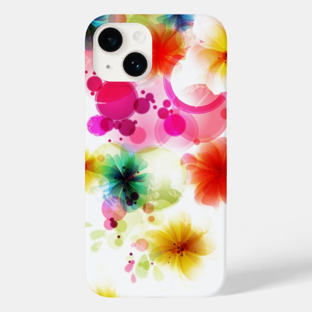 iPhone 14 Case-Blume Case-Mate iPhone 14 Hülle (Rückseite)